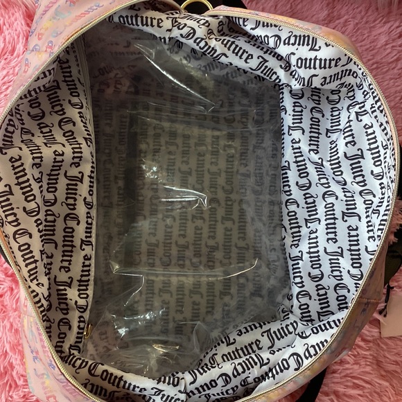 🌈Juicy Couture Rainbow Taffy Word Play Weekender🌈 - Picture 11 of 11